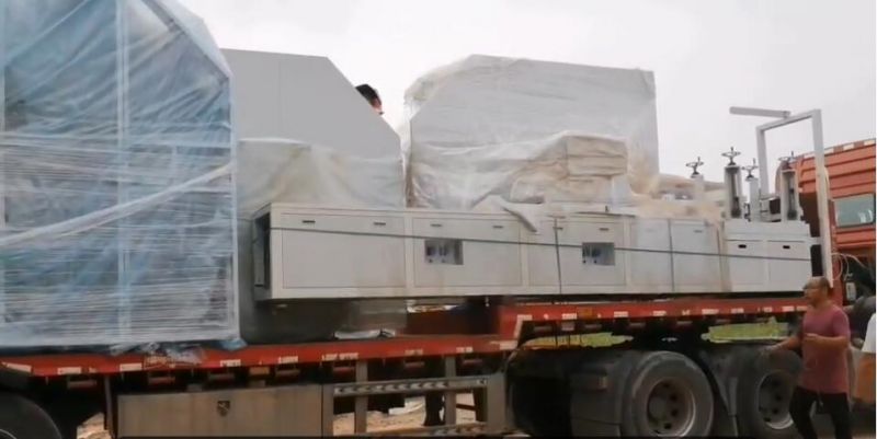 河南金偉自動(dòng)化有限公司拉擠模具和拉擠設(shè)備裝車發(fā)貨